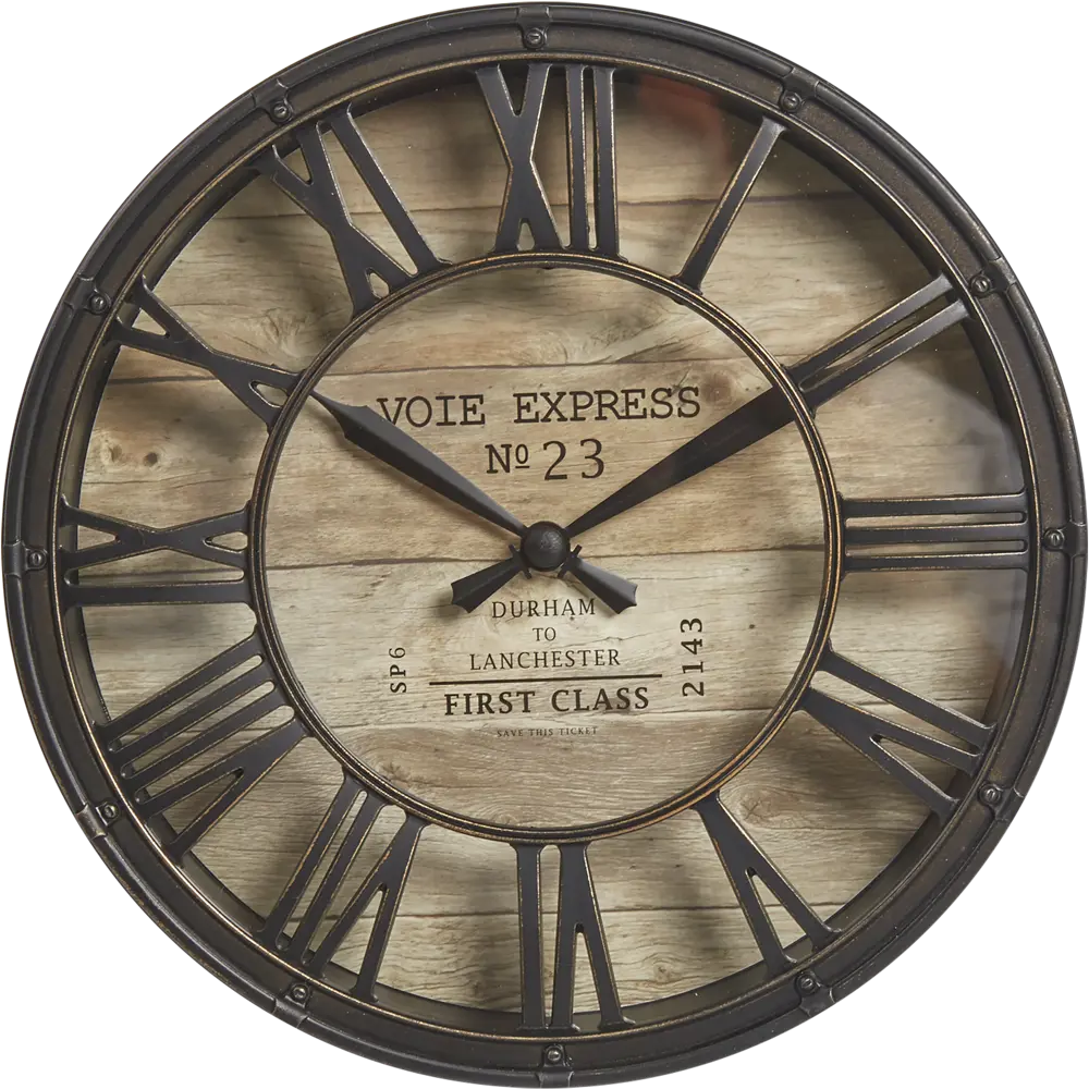 Часы настенные винтажные «Voie Express» 21 см Atmosphera STLM-2110351