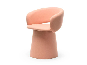 Мягкий тканевый стул с подлокотниками