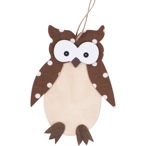 Ёлочное украшение «Сова» 18x7 см