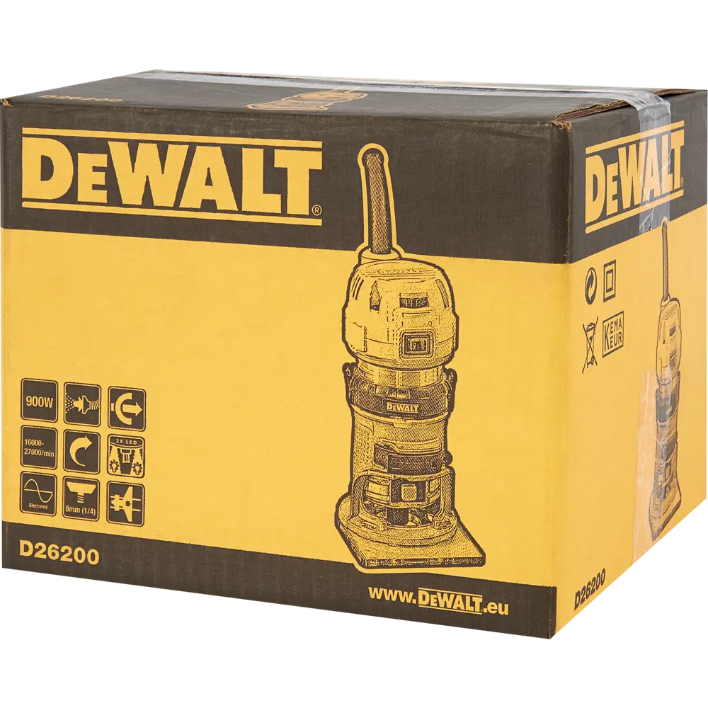 Фрезер кромочный DeWalt D26200, 900 Вт STLM-2201592 - Вид №6