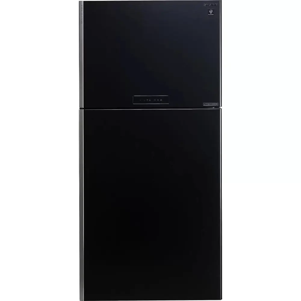 Отдельностоящий холодильник Sharp SJXG55PMBK 82x187 см цвет черный