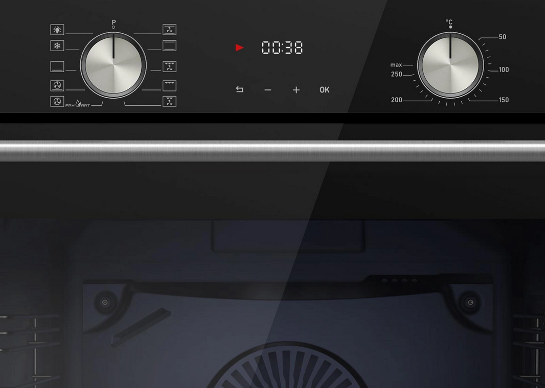 9236309 Электрический духовой шкаф Jacky's JO EB8638 черный STDN-0022948 - Вид №7