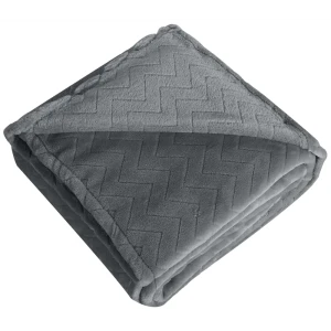 Плед Kazan 140x200 см велсофт цвет графит