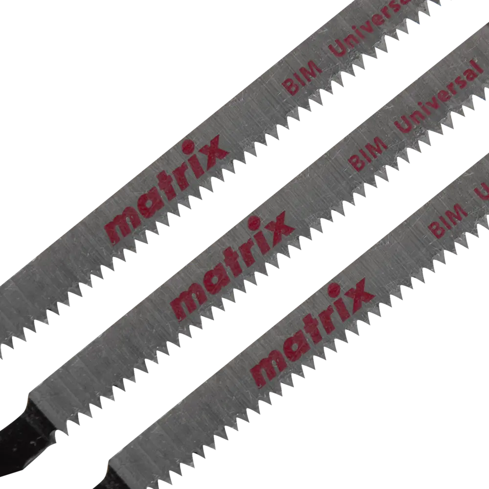 Пилка для лобзика по дереву Matrix T101AIF чистый рез, 3 шт STLM-2065698 - Вид №1