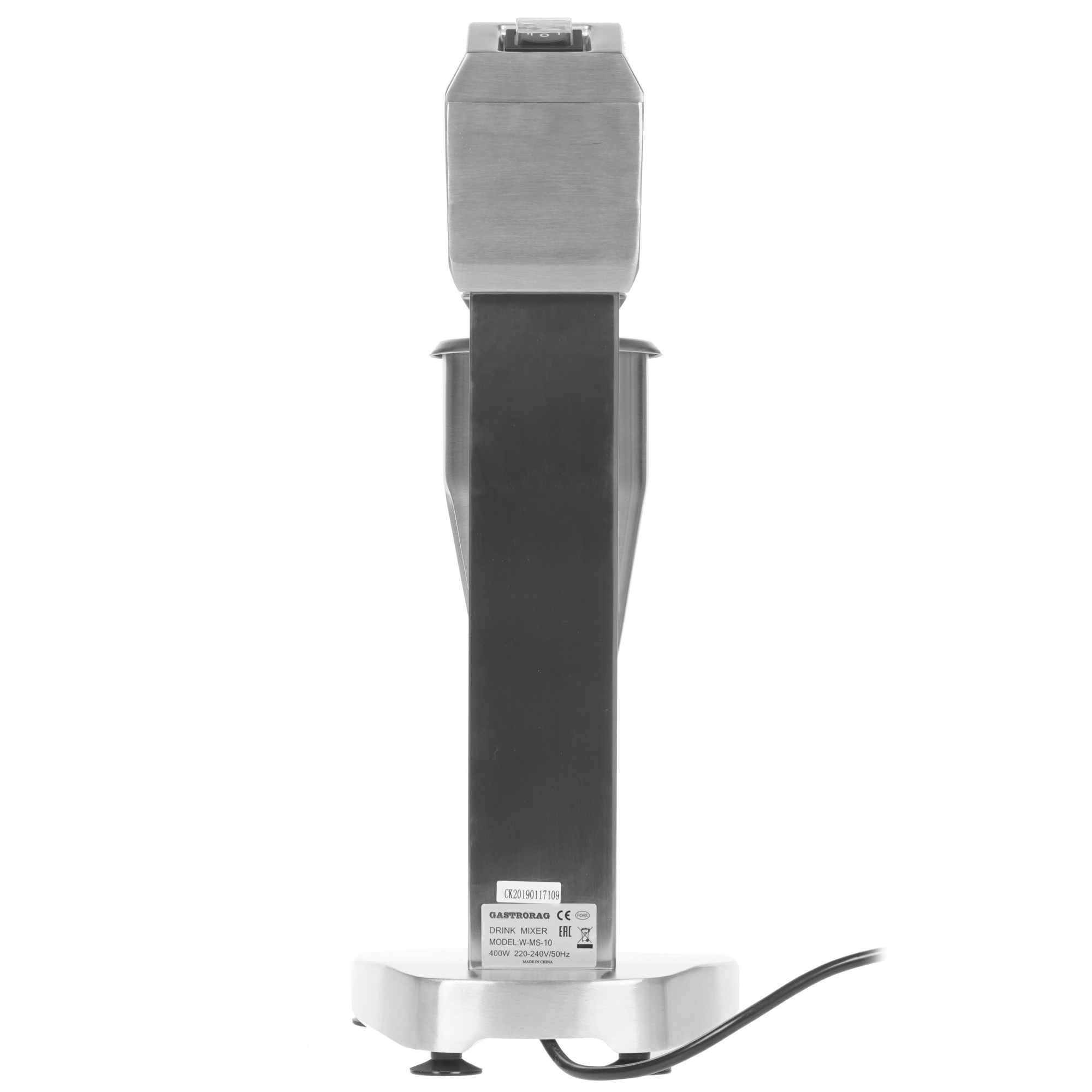 7993223 Миксер Gastrorag W-MS-10 серебристый STDN-0105267 - Вид №4