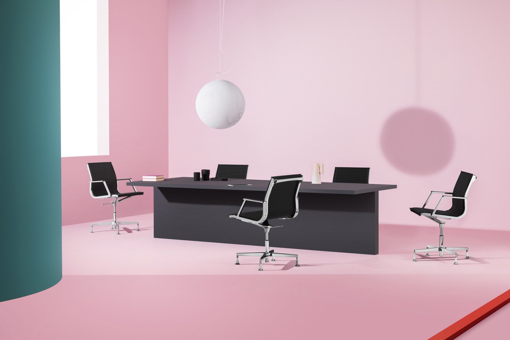 Операционный офисный стул с подлокотниками 4 спицы Luxy Nulite ARCH-00139168 - Вид №4