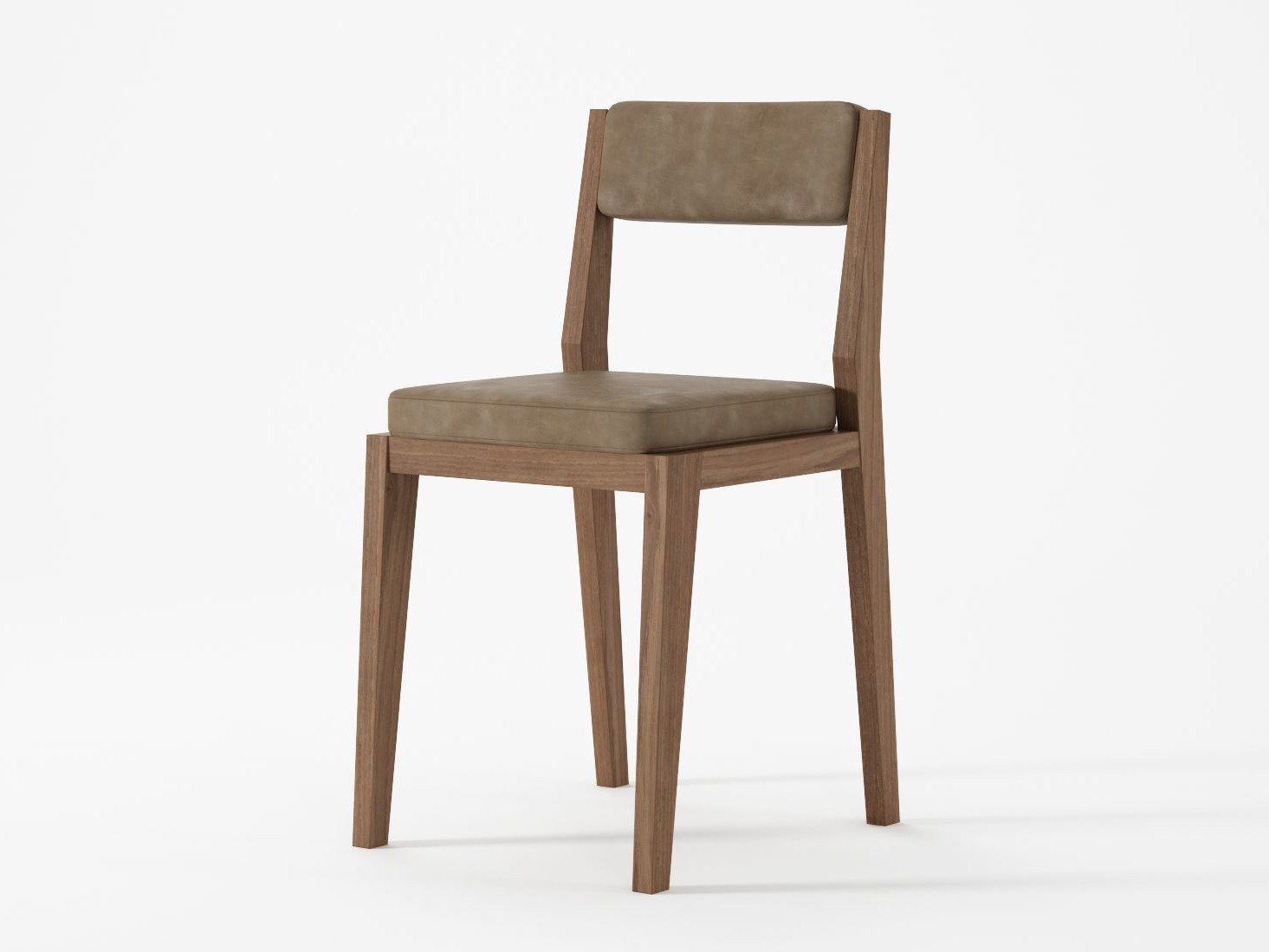 Мягкий стул для ресторана из массива дерева KARPENTER Nouveau Bistro ARCH-00008818 - Вид №25