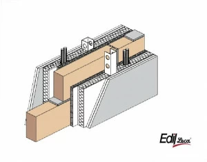 Edil Leca Murature Звукоизоляция небьющейся кладки из керамзита