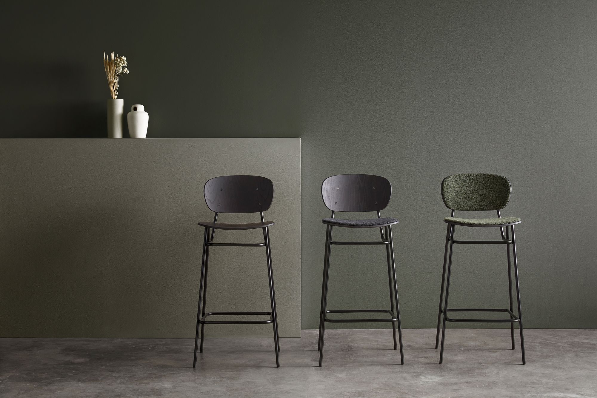 Высокий стул из ясеня со спинкой Blasco&Vila Fosca ARCH-00037835 - Вид №15