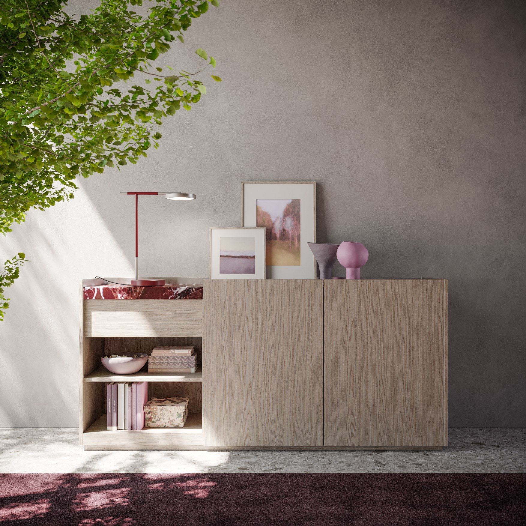 Деревянный офисный шкаф с распашными дверями PROF Block 2.0 ARCH-00096353 - Вид №7