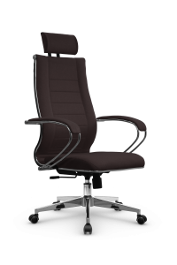 90668520 Офисное кресло B 2m рогожка цвет темно-коричневый STLM-0330981 МЕТТА