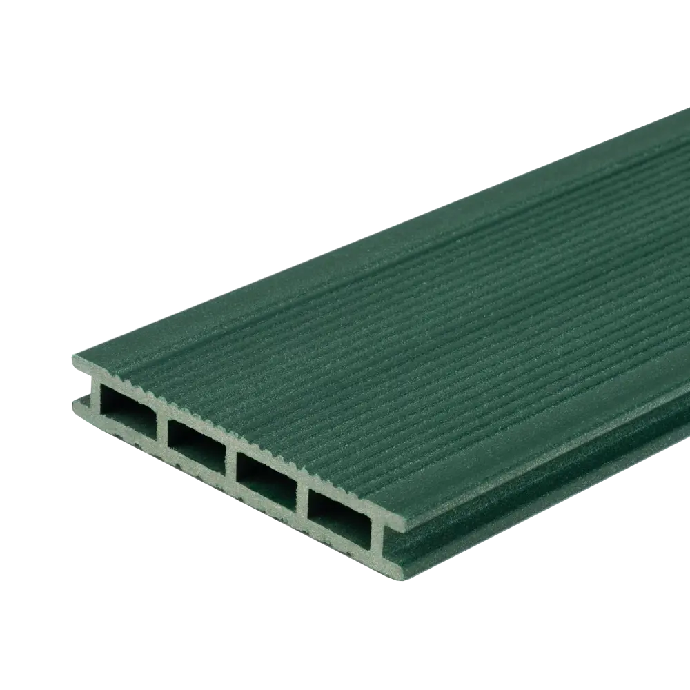 Террасная доска ДПК MultiDeck цвет Изумруд 3000x140x22 мм. Вельвет 0.42 м² МУЛЬТИДЕК STLM-2086785 - Вид №6