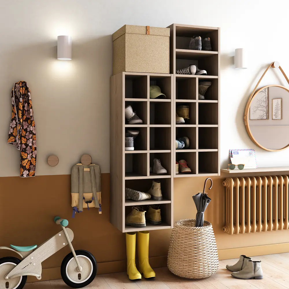 Короб Spaceo KUB L 31x31x31 см 30 л пробковый STLM-2151702 - Вид №8