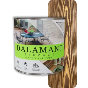 91951350 Масло для террас Dalamant Terrace матовое цвет орех гварнери 2 л STLM-1336062