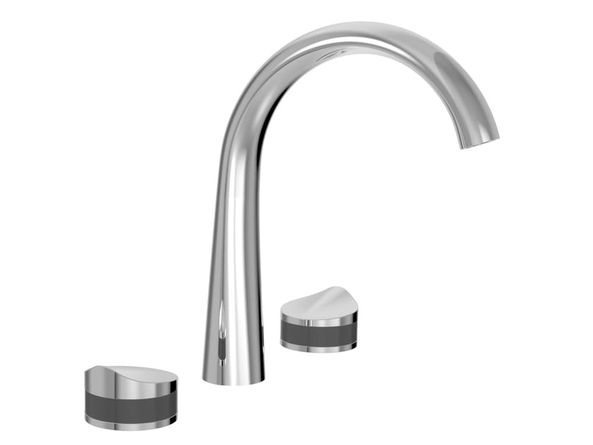 Смеситель для раковины с 3 отверстиями и отдельными розетками BARIL Flora B47 ARCH-00114595