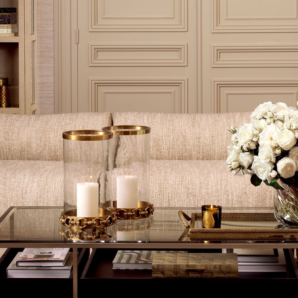 Стеклянный подсвечник Eichholtz Clementine ARCH-00081216