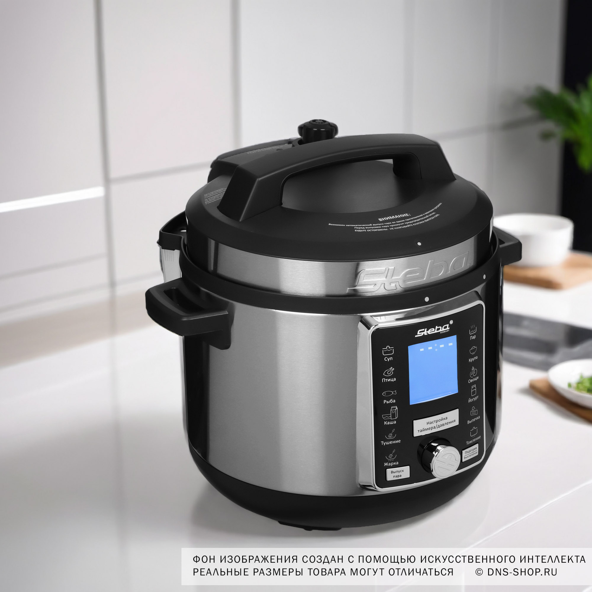 5354473 Мультиварка Steba DD3 Smart серебристый STDN-0135834 - Вид №11