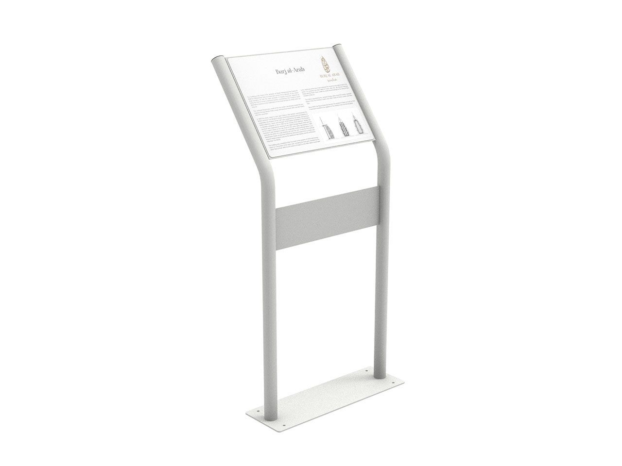 Оцинкованная сталь общественное пространство пюпитр Lazzari FERRARA ARCH-00132169 - Вид №14