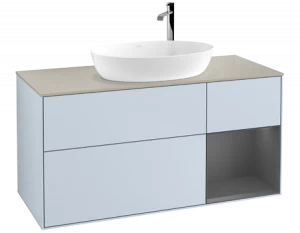 Villeroy&Boch Тумба под раковину Прямоугольная версия F953GKHA Finion Cloud Matt Lacquer