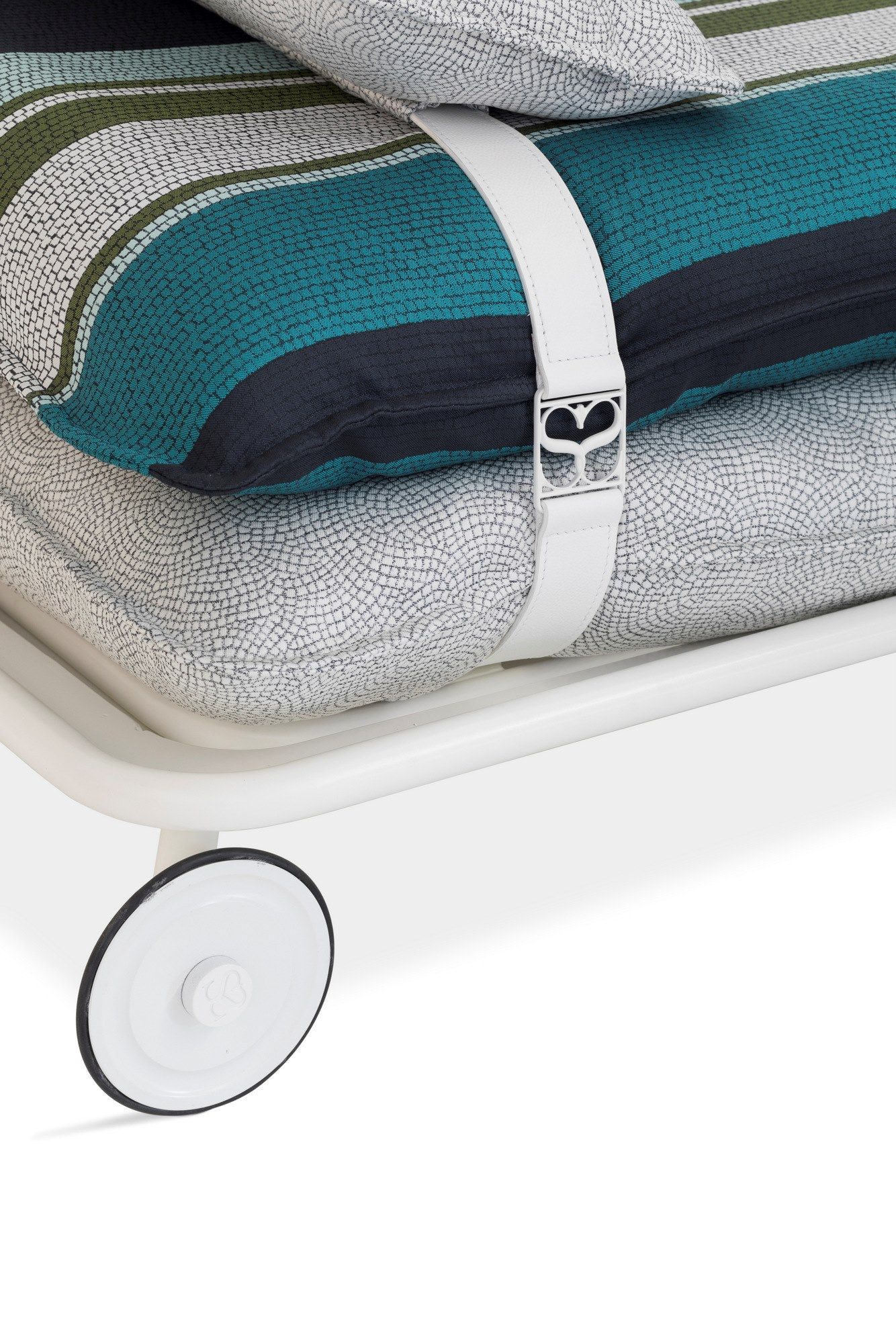 Тканевая откидная Садовая кровать с колесами Sicis Lipari ARCH-00043599 - Вид №5