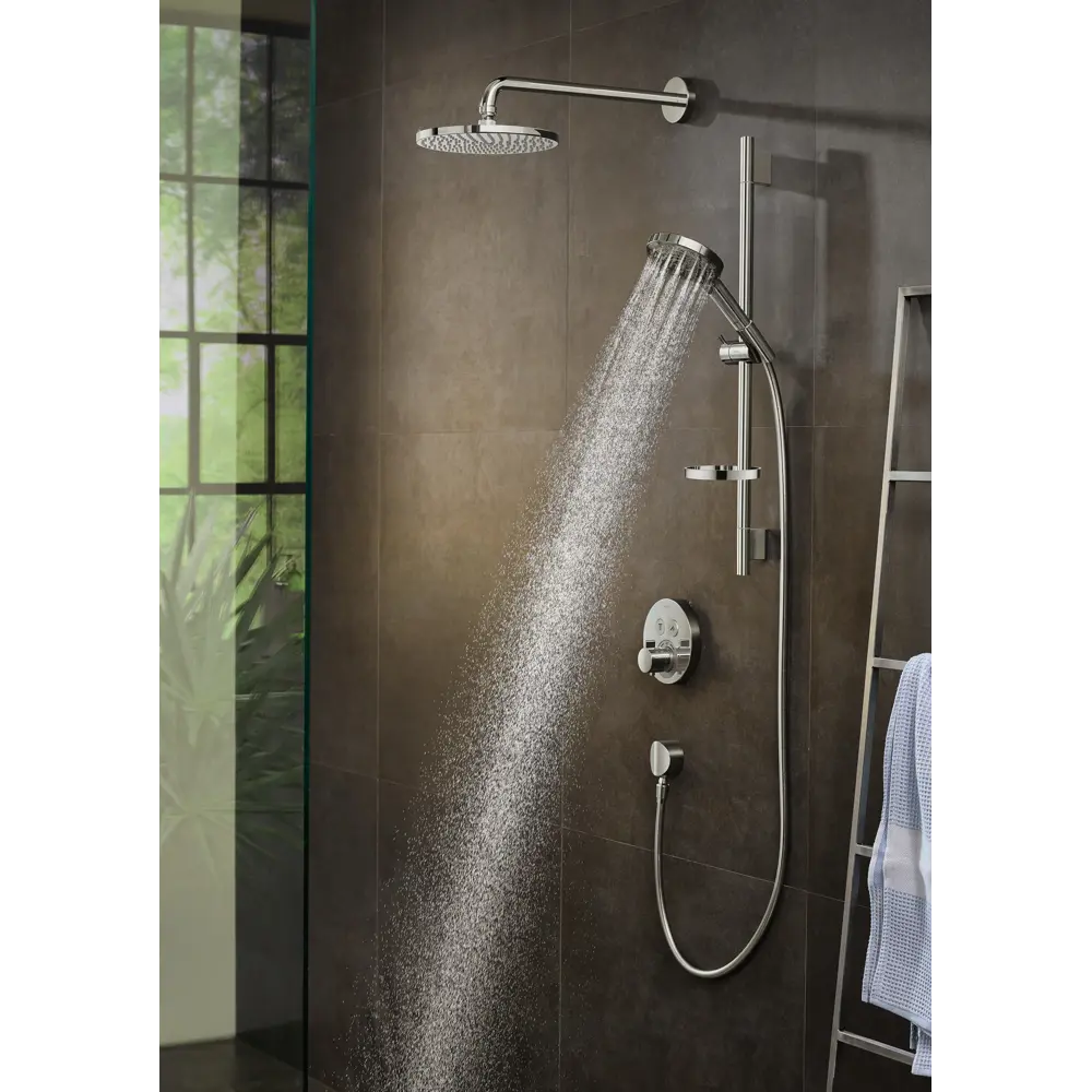 Душевая стойка RainDance PowderRain 3 режима Hansgrohe Без серии STLM-2168039 - Вид №10