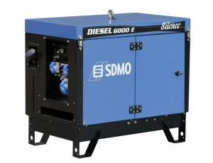 Дизельный генератор SDMO DIESEL 6000 E SILENCE с АВР