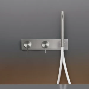 Настенный 2 смесители, установленные для ванной / душем с цилиндрическая ручного душа диаметром 18 м т < / р> MIL85 CEADESIGN