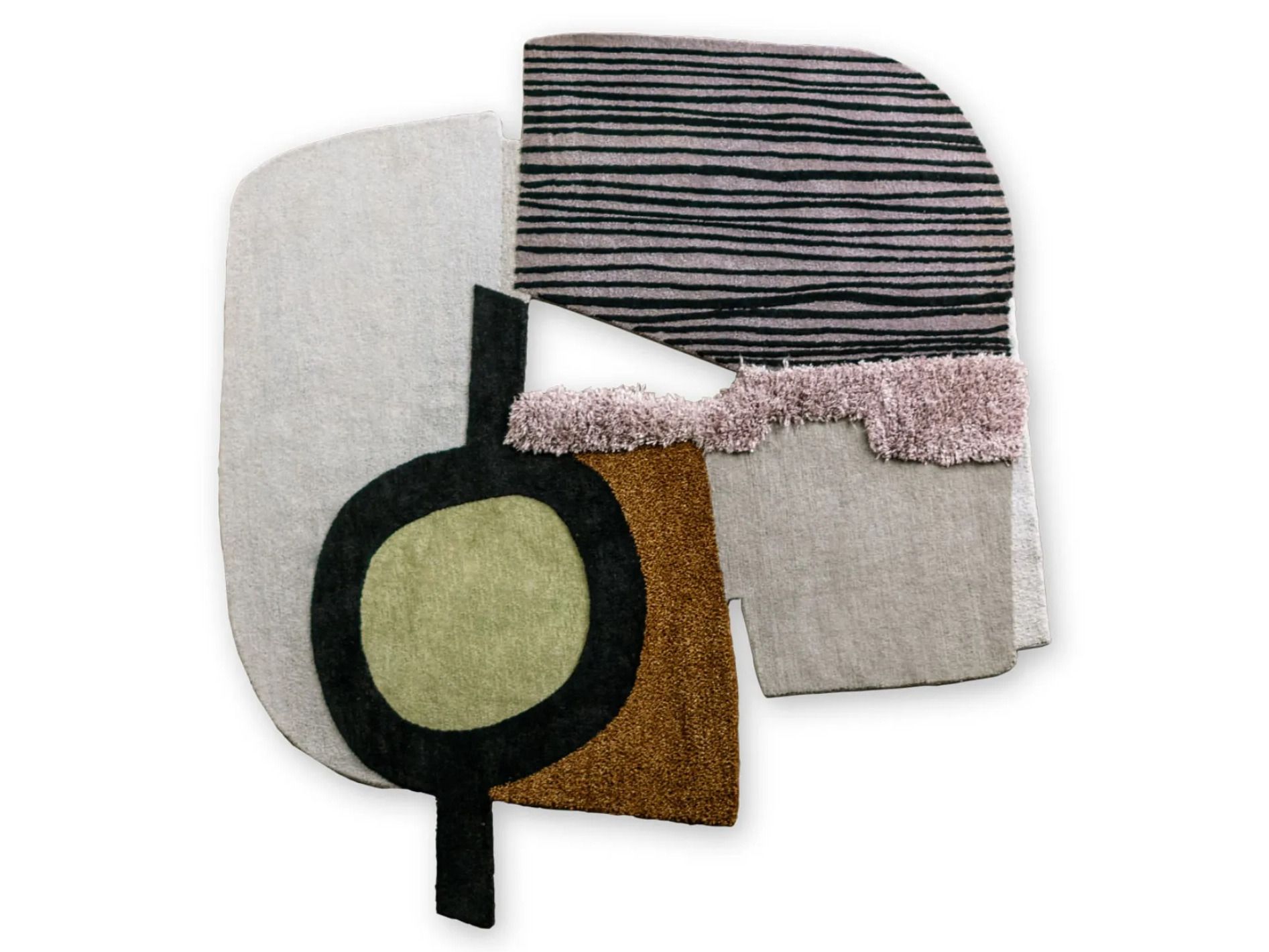 Ковер ручной работы с геометрическим рисунком Baxter Himani ARCH-00025248