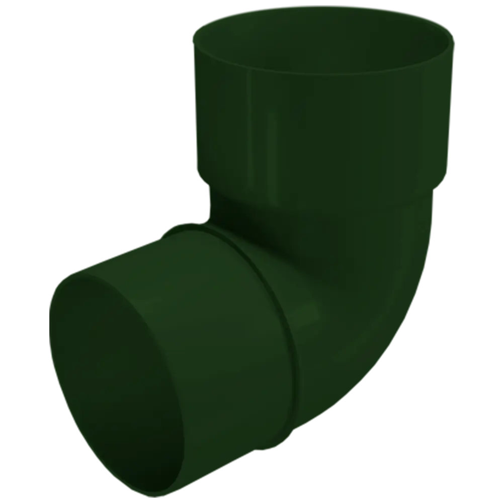 Колено трубы Fineber ø80 67° зелёный STLM-2065009