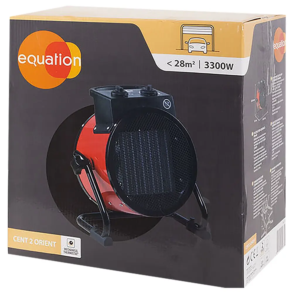 Тепловая пушка электрическая Equation 3300 Вт STLM-2016850 - Вид №2