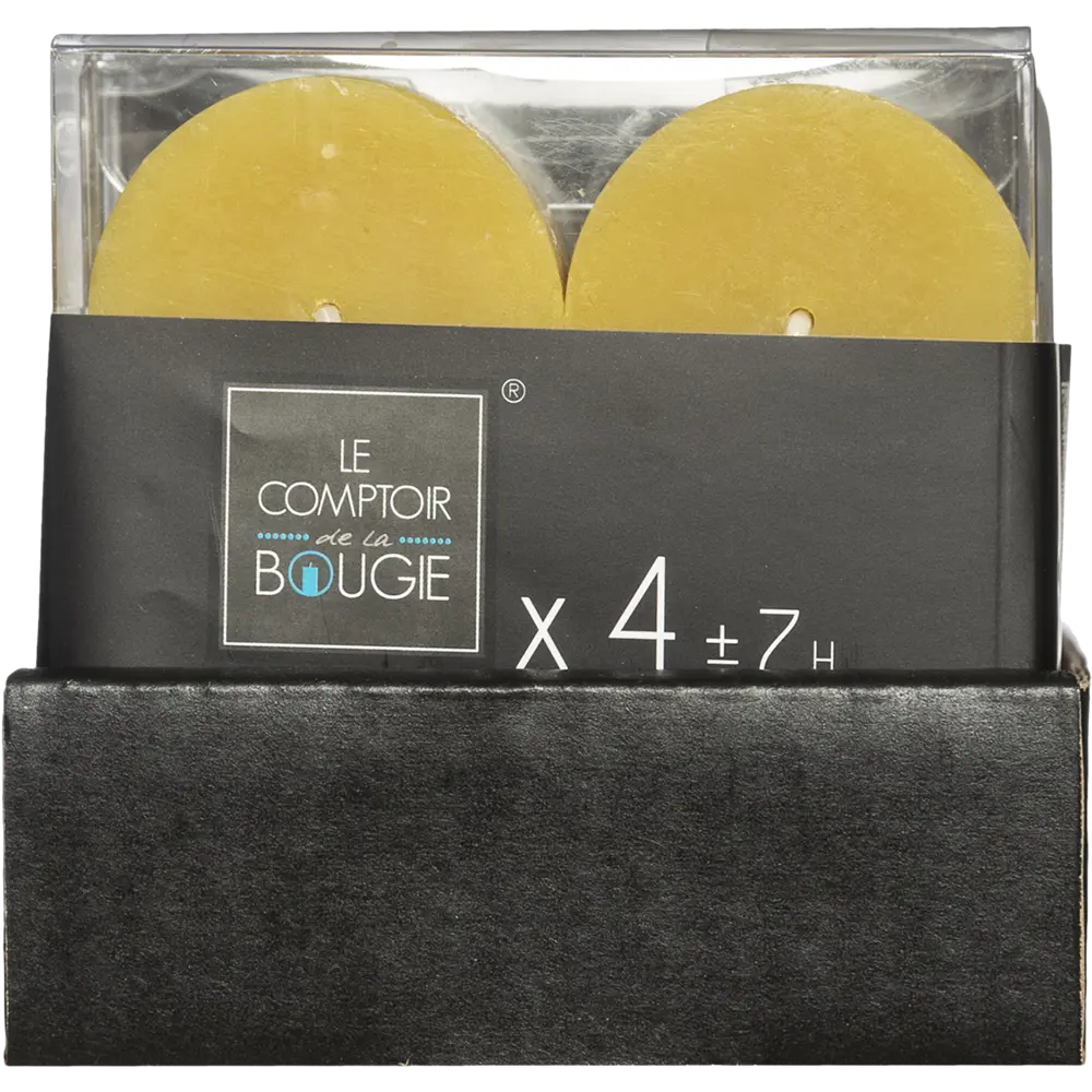 Набор свечей «Рустик», цвет желтый, 4 шт Atmosphera STLM-2095989 - Вид №1