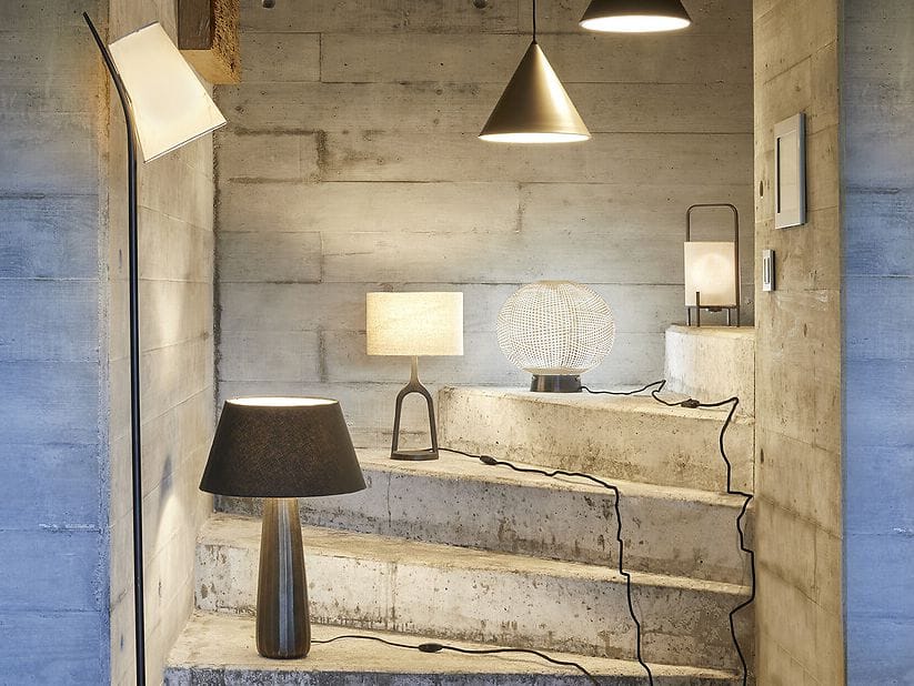 Алюминиевая настольная лампа AMPM LOTKA ARCH-00112650 - Вид №2