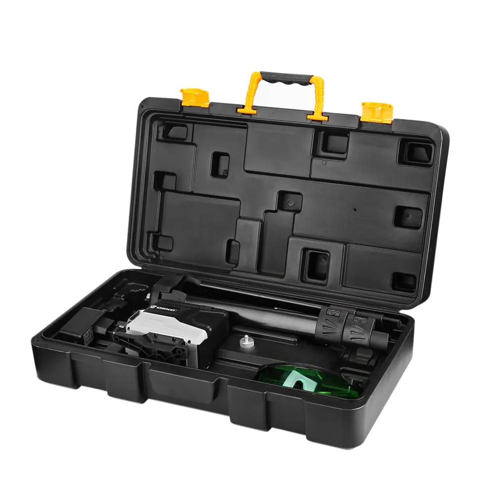Лазерный уровень DEKO LL12-HVR с зеленым лучом и штативом 83512595 STLM-1578397 - Вид №2