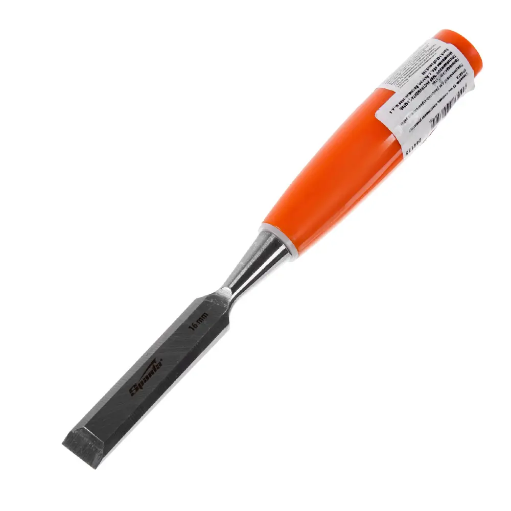 Стамеска плоская Sparta 16 мм с пластиковой ручкой STLM-2149051