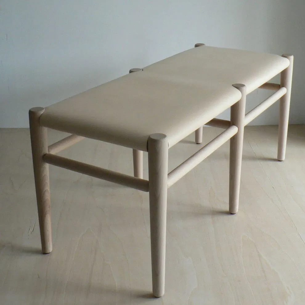 Скамья с кожаным сиденьем Temps Libre B2 ARCH-00133748 - Вид №5