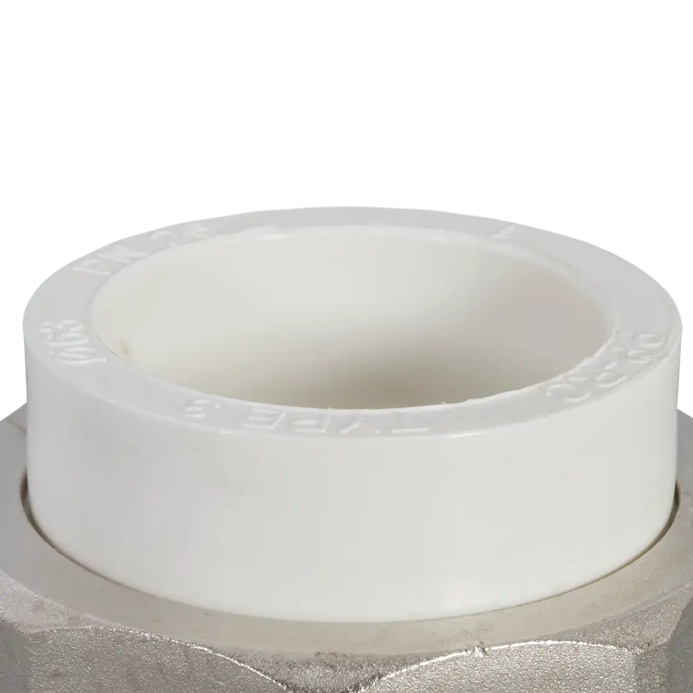 Муфта комбинированная ПОЛИТЭК 63 мм × 2" для систем отопления 82571569 STLM-0030298 - Вид №2