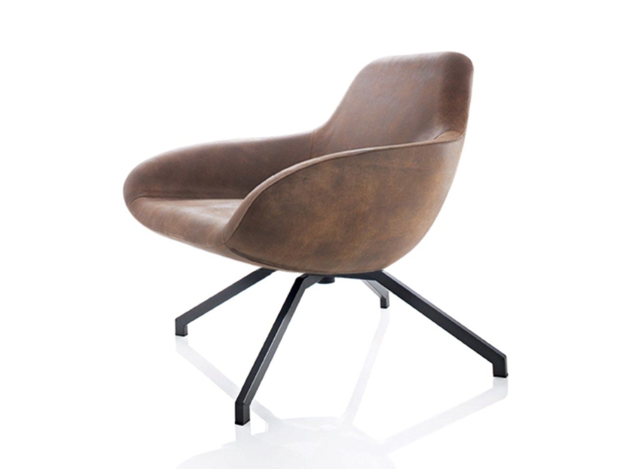 Кожаное кресло с подлокотниками ALMA DESIGN X Big ARCH-00018934