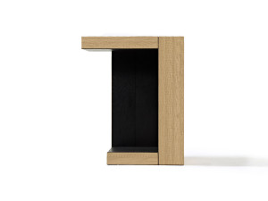 Деревянный журнальный столик / тумбочка