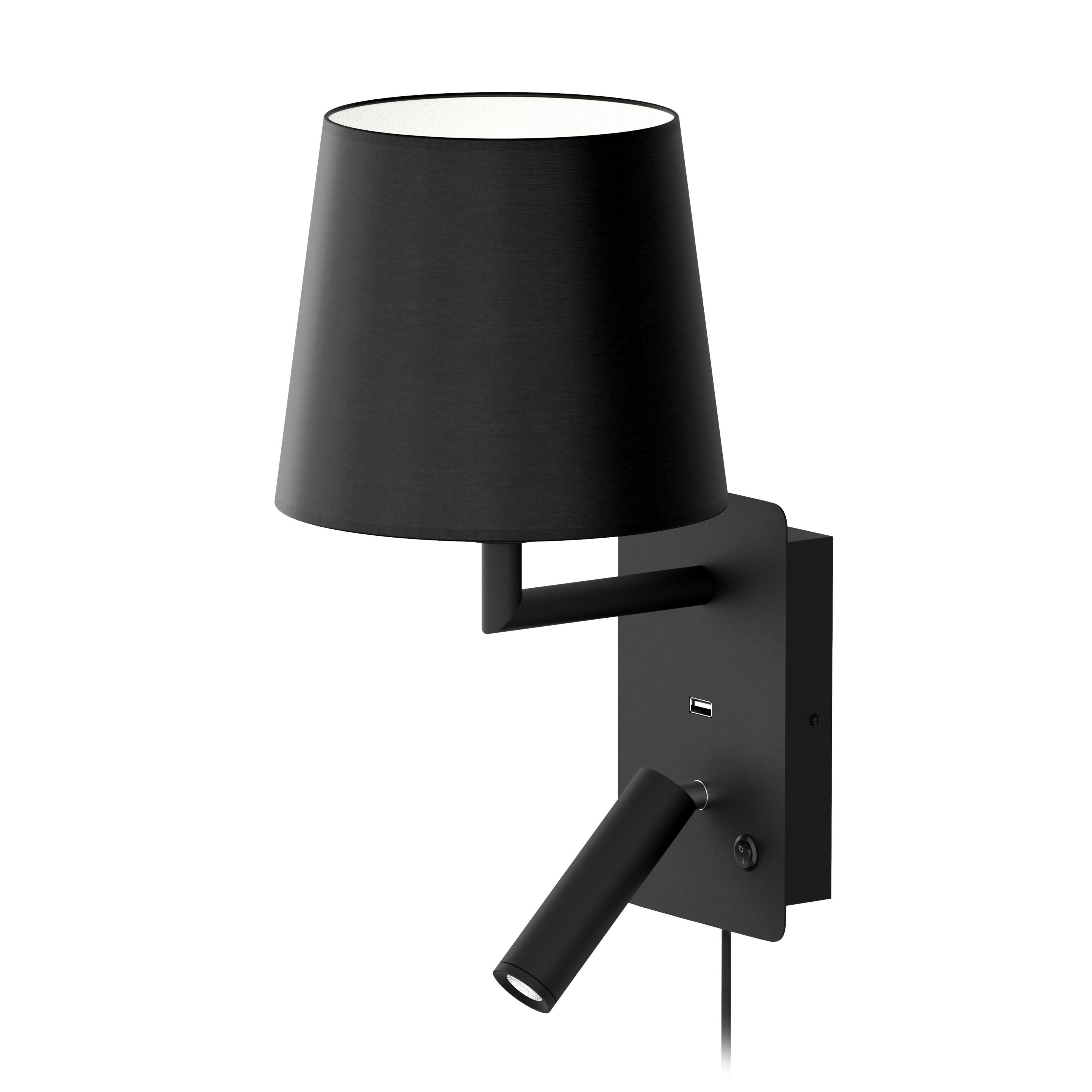 Регулируемая металлическая лампа для чтения с USB-разъемом Valaisin Grönlund DENVER USB ARCH-00070244 - Вид №1