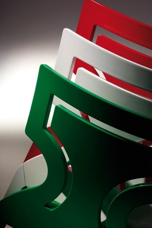 Штабелируемый стул из ткани Cizeta Sendy ARCH-00116001 - Вид №3