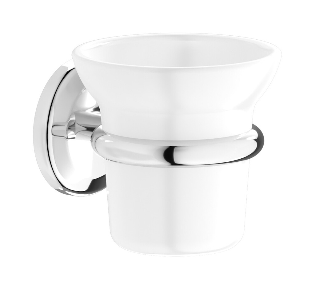 Подвесной стакан для зубных щеток WE ARE IB hr003cc Chrome Hermes