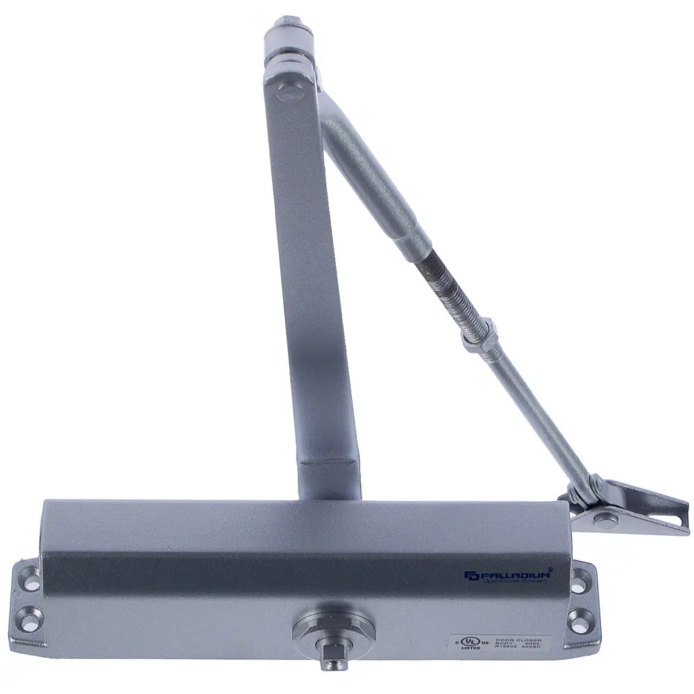 Доводчик 10120 BC, 80-120 кг, цвет серебро PALLADIUM STLM-2055484