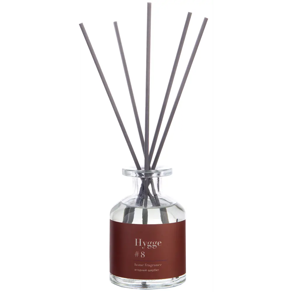 ARIDA HOME Диффузор Hygge 8 с ароматом Ягодный щербет для уютной атмосферы 84535153 STLM-0051588