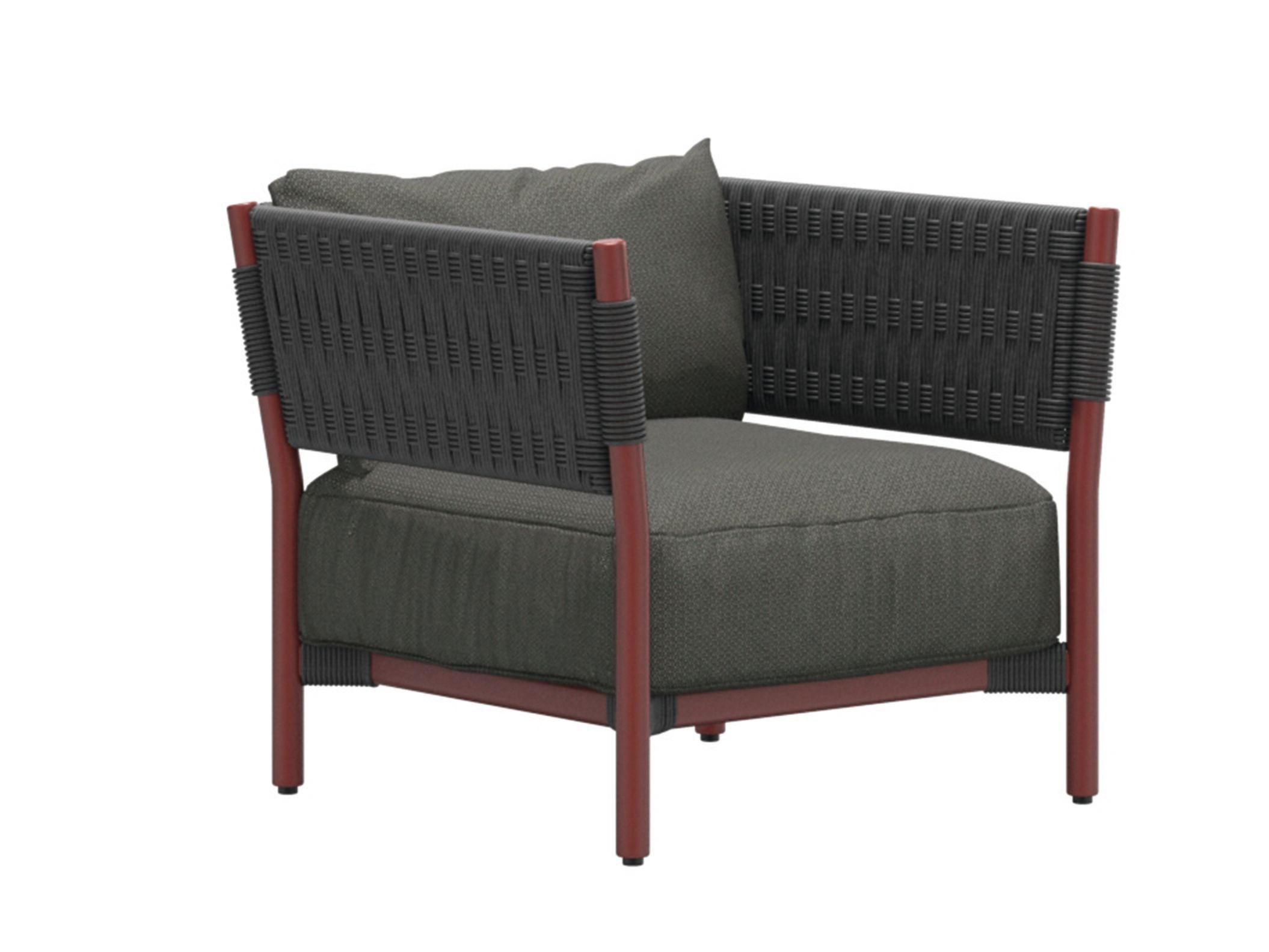 Тканевое садовое кресло с подлокотниками Andreu World Brezal ARCH-00078993 - Вид №1