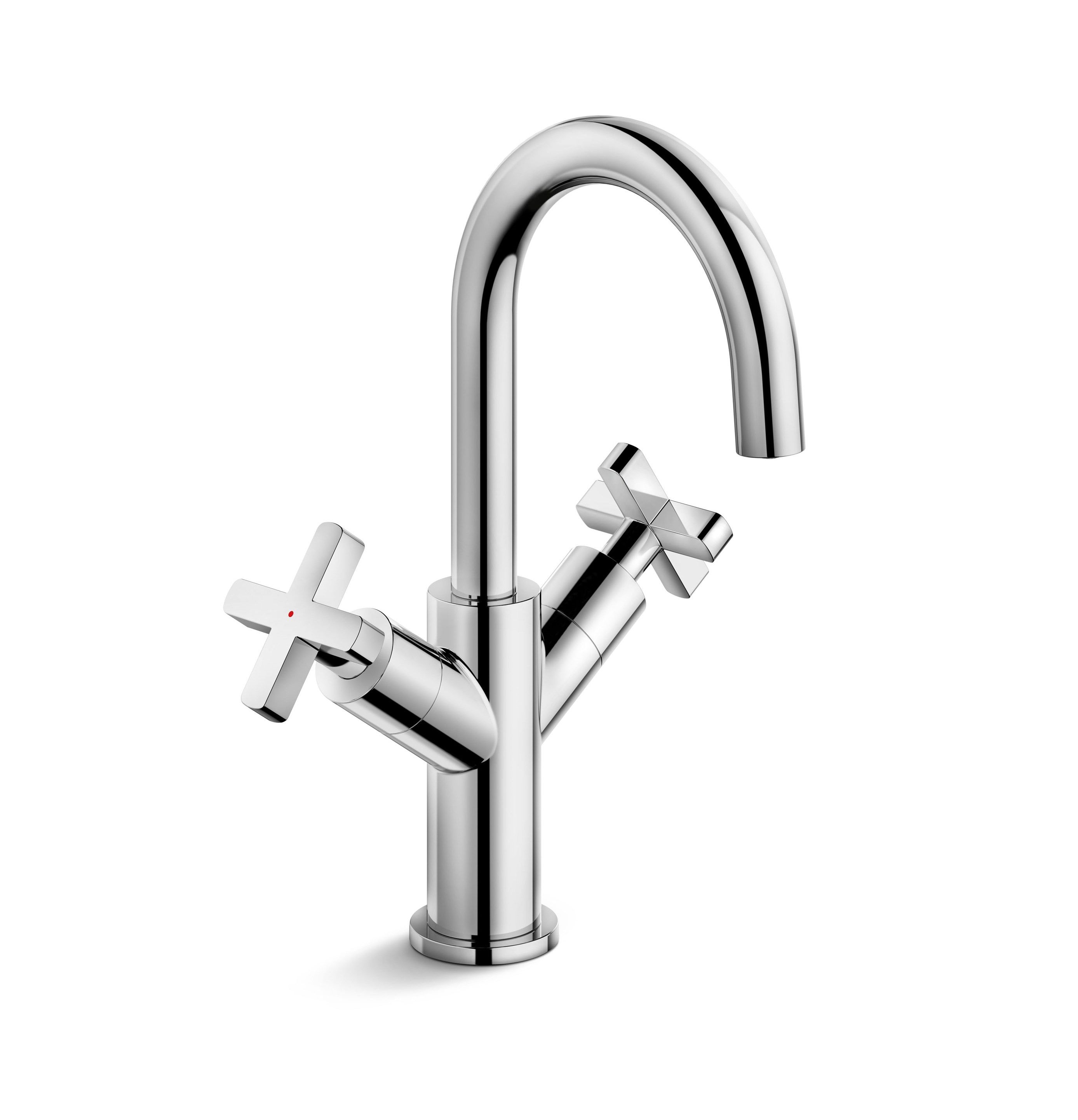 Смеситель для раковины с одним отверстием и отдельными розетками Nobili Лира ARCH-00110388 - Вид №1