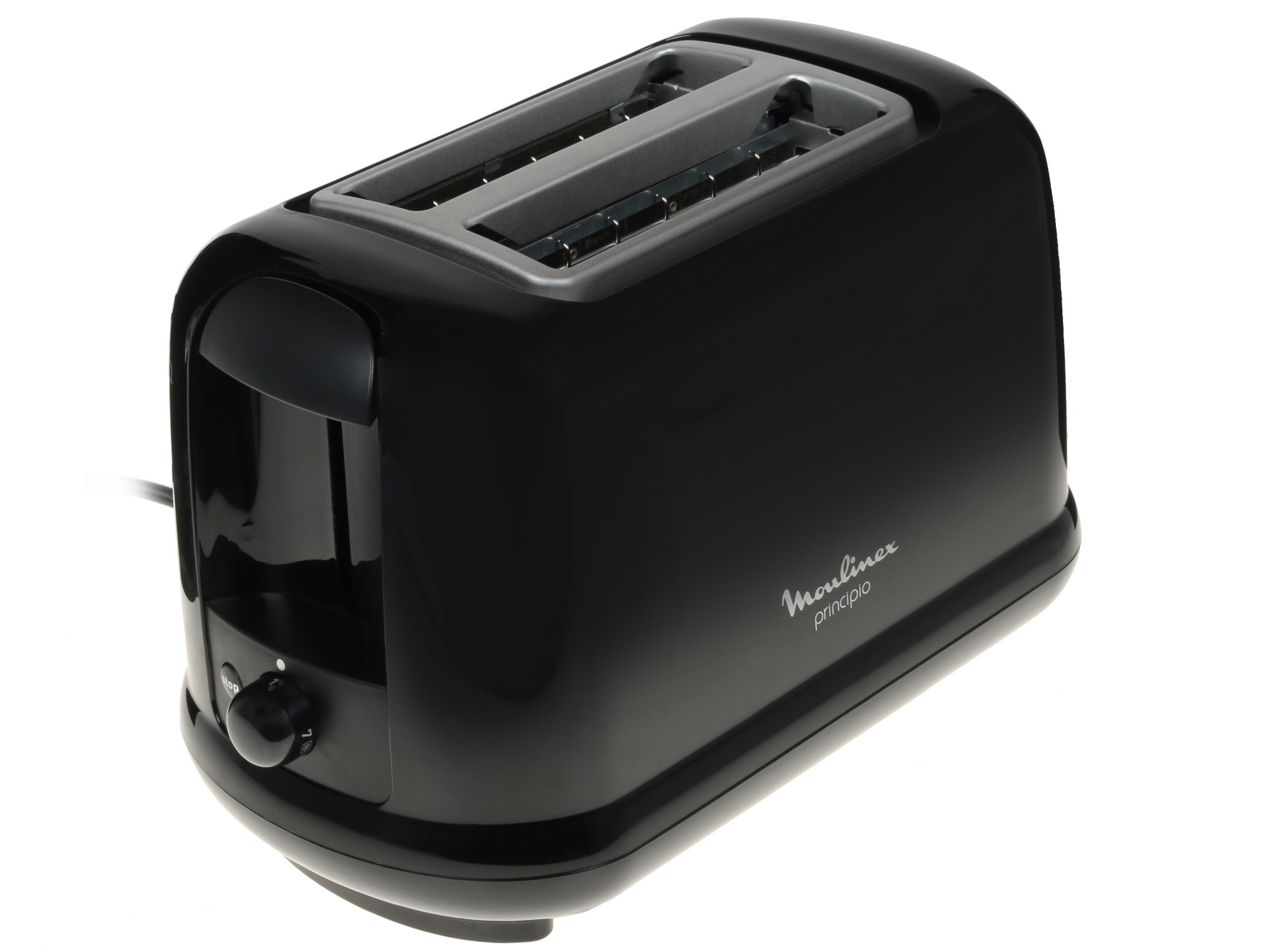 1193438 Тостер Moulinex Principio LT160830 черный STDN-0104073 - Вид №2