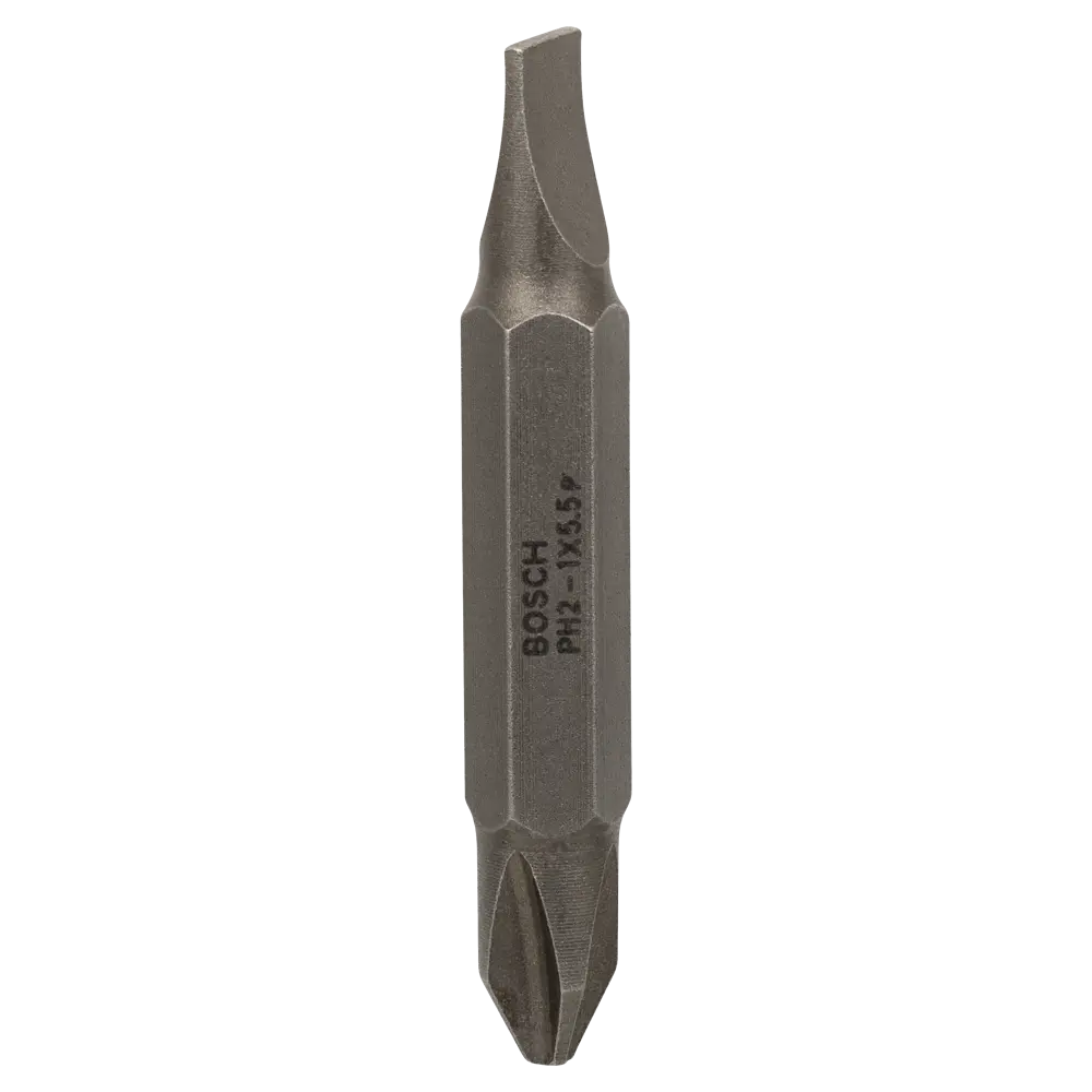 Бита ударная двусторонняя Bosch 2607001738 S1.0x5.5/PH2x45 мм BOSCH PROFESSIONAL STLM-2203019