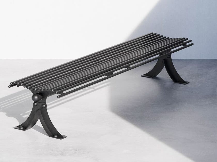 Металлическая скамья без спинки DIMCAR ARCH-00126394