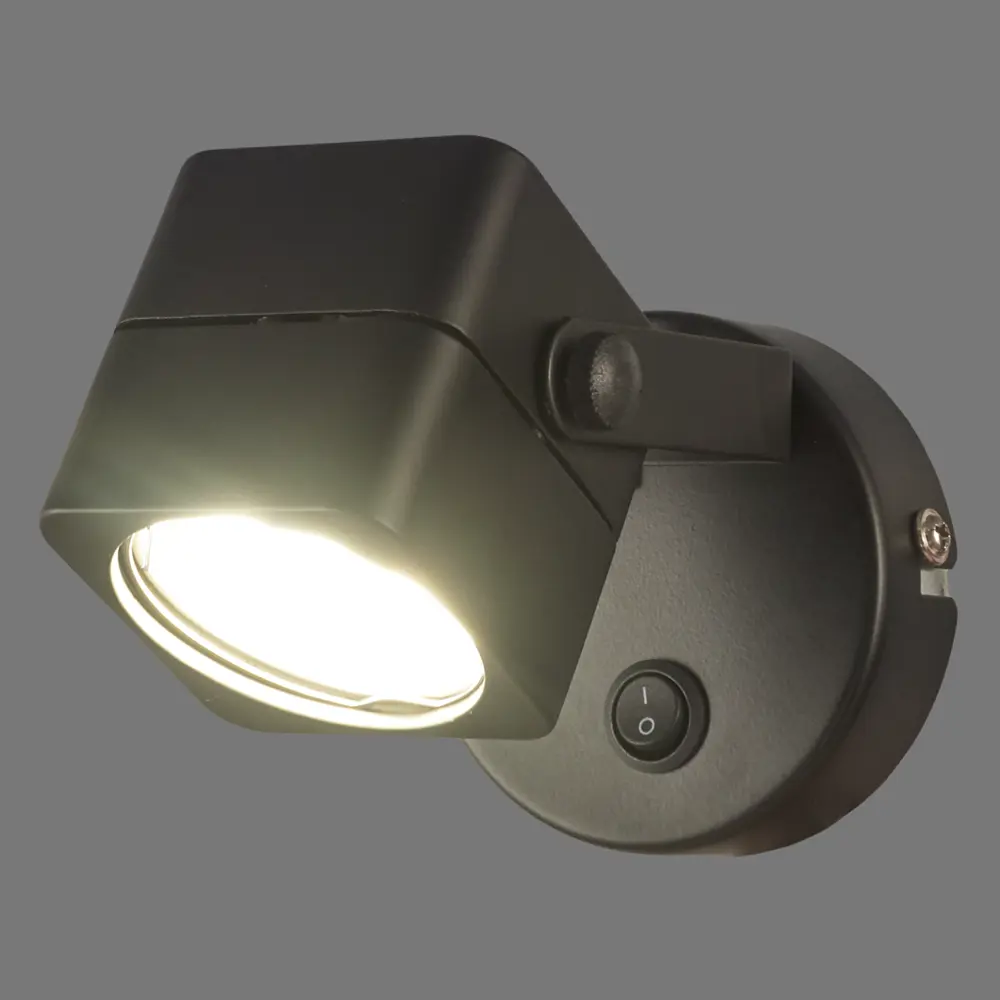 Спот поворотный Lene 1хGU10х50 Вт металл цвет чёрный Arte Lamp STLM-2133613 - Вид №4