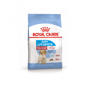 ПР0048389 Корм для щенков Medium Puppy для средних пород от 2 до 12 месяцев сух. 3кг ROYAL CANIN